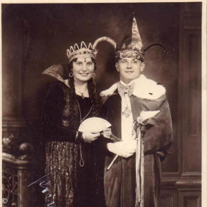 1933 - Prinz Artur I. (Müller) und Prinzessin Josa I. (Messenzell, geb. Maidl)