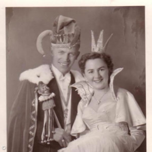1952 - Prinz Toni I. (Haller) und Prinzessin Hanna I. (Tosolini, geb. Hoisl)