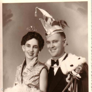 1954 - Prinz Wast I. (Hupfer) und Prinzessin Marianne I. (Kraus)