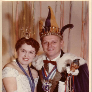 1956 - Prinz Adolf I. (Käser) und Prinzessin Oli I. (Schmid)