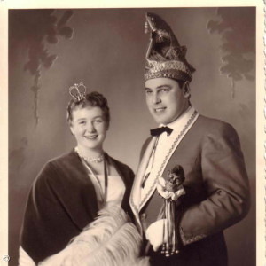 1958 - Prinz Walter I. (Schuhmann) und Prinzessin Erika I. (Wenhart)