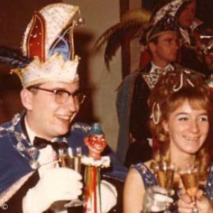1968 - Prinz Hermann IV. (Kraus) und Prinzessin Sylvia I. (Funke)