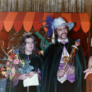 1973 - Prinz Ernst I. (Howerka) und Prinzessin Gabi II. (Stoiber)