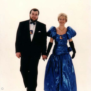 1990 - Prinz Hanno I. (Stanzel-Deffner) und Prinzessin Johanna I. (Lutz, geb. Meller)