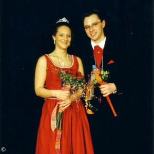 2004 - Prinz Florian I. (Pfeiffer) und Prinzessin Julia I. (Maisch)