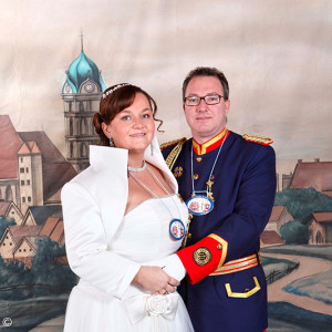 2012 - Prinz Siegfried I. und Prinzessin Verena I. (beide Ippisch)