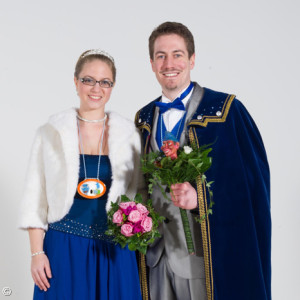 2013 - Prinz Thorsten I. (Neidlein) und Prinzessin Sarah I. (Wille)